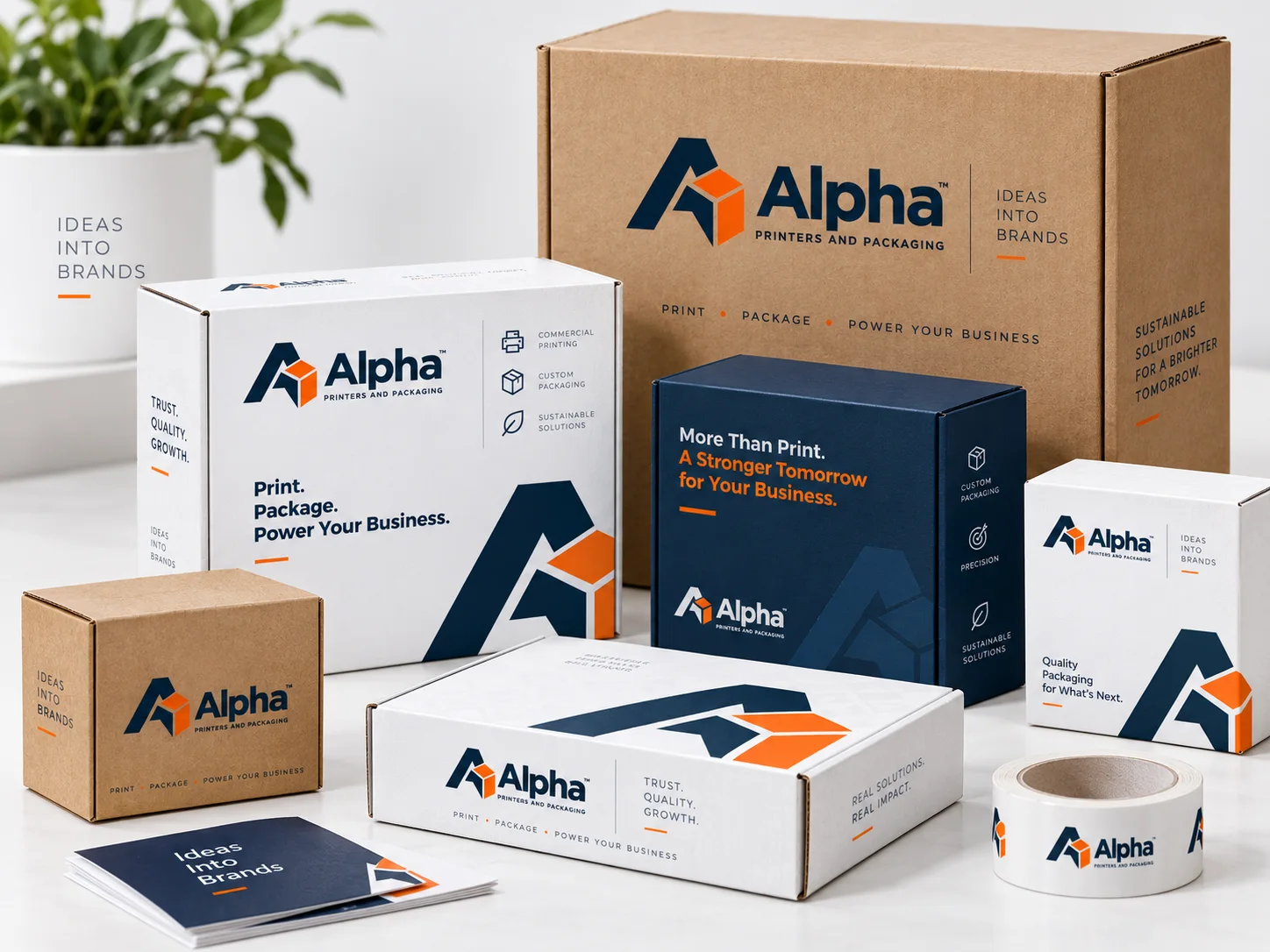 Custom printed boxes and packaging by Alpha Printers and Packaging