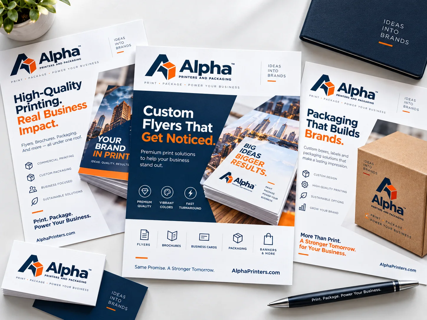 Commercial Printing by Alpha Printers and Packaging